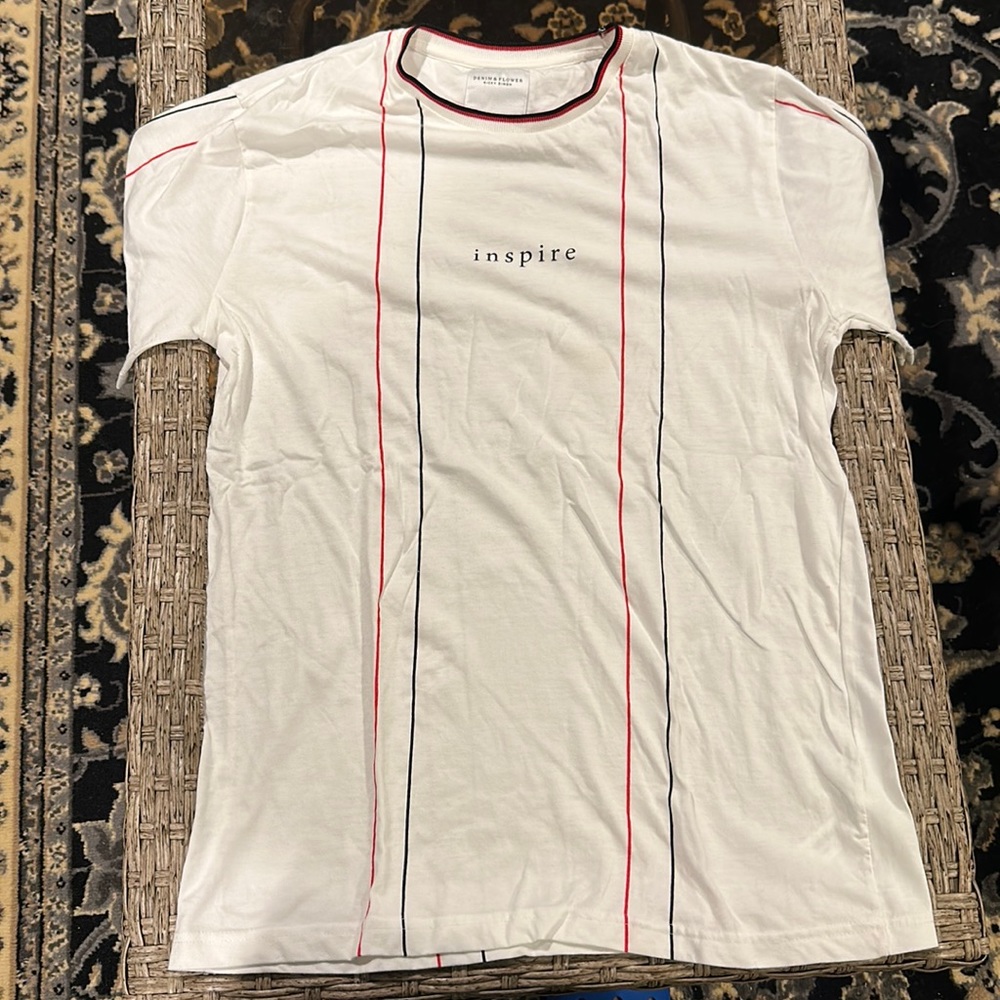 Denim & Flower “Inspire” Tee Shirt (Small)